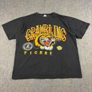 Vintage Grambling State University Tigers Tee Shirt‎ Mens Large HBCU 90s Retro